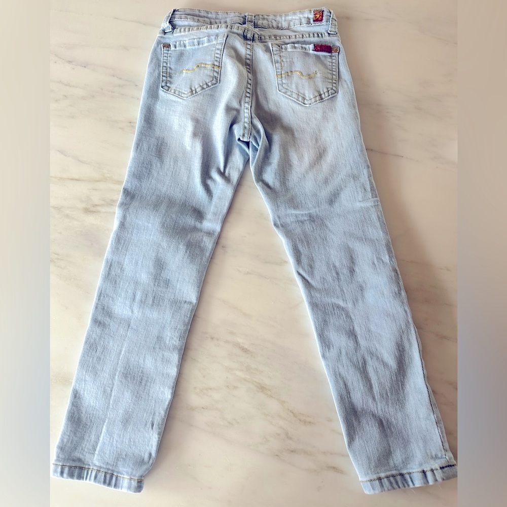 7 For All Mankind Big Girls' The Skinny Jeans Size 8